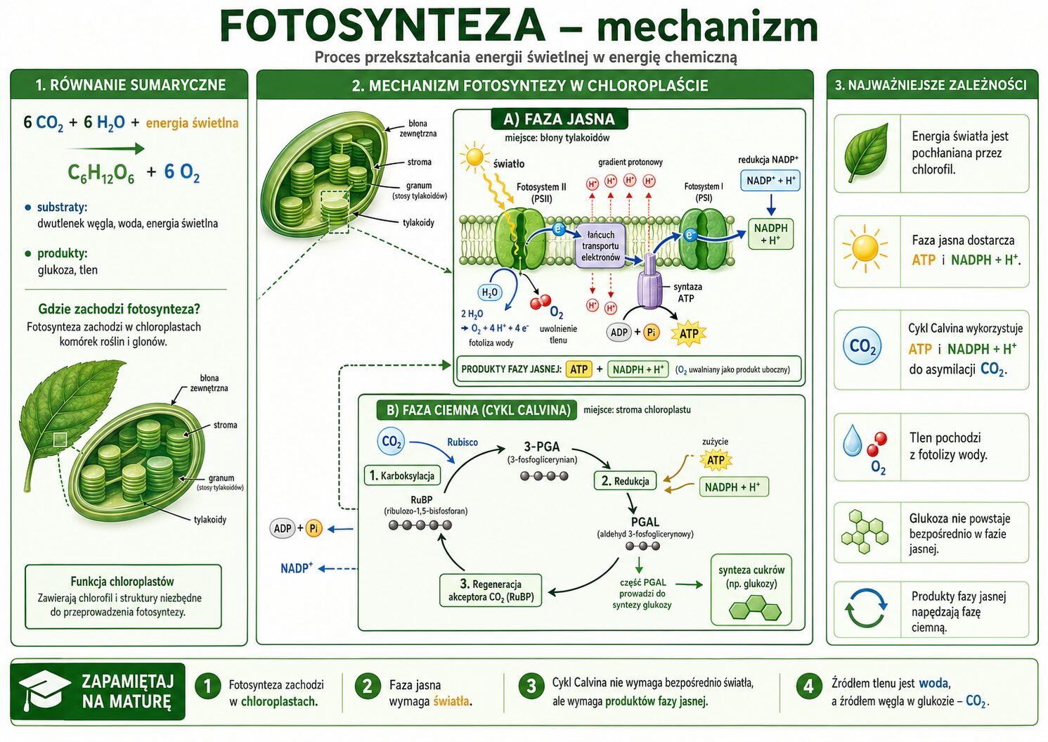 Przykładowa infografika edukacyjna wygenerowana według instrukcji z kursu
