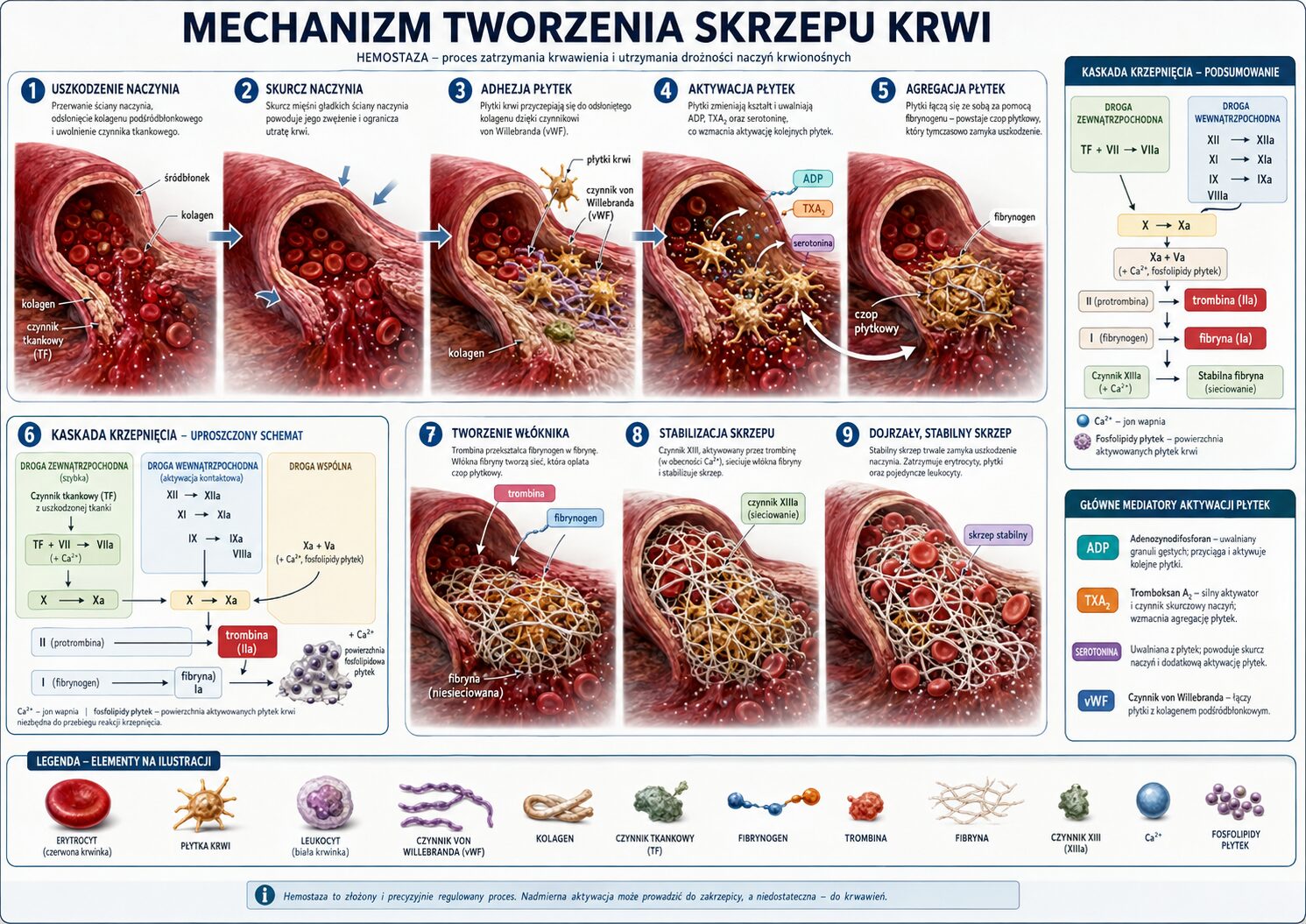 Druga przykładowa infografika edukacyjna wygenerowana według instrukcji z kursu